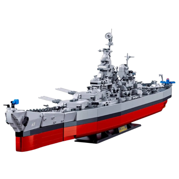 Set de construcție "Navă militară", scara 1:350, 1739 elem.