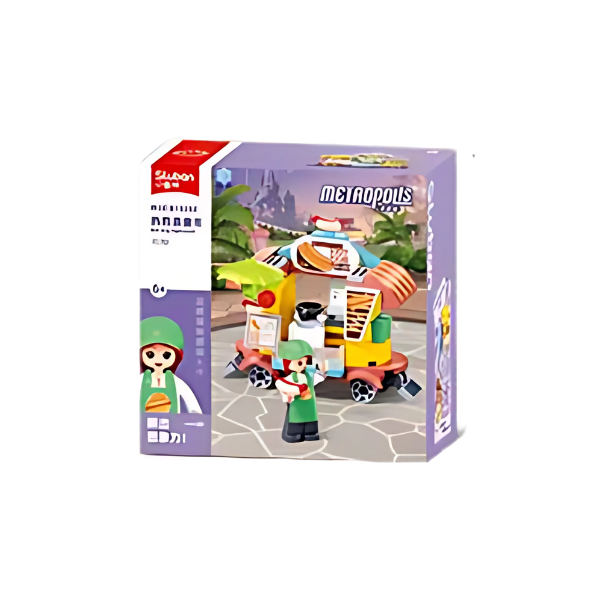 Set de construcție ”Mini seturi de joacă", 4 modele, de la 51 pînă la 100 elem.