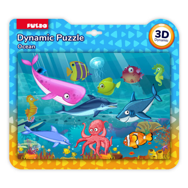 Puzzle dinamic, 17 elem.