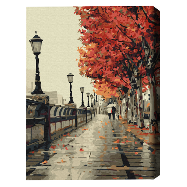 Cumpara  Creativitate/Logică - Pictură pe numere 40×50 (în cutie) – Bulevard..