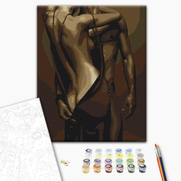 Pictură pe numere 40х50 cm (fără cutie) – Pasiune arzătoare