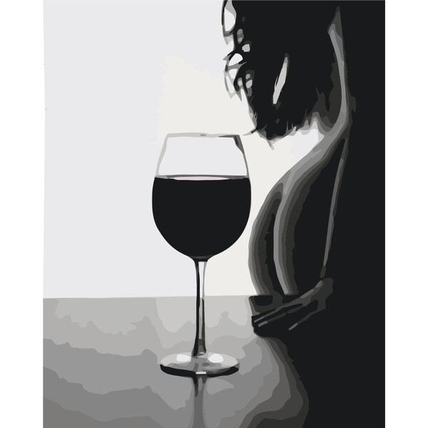 Pictură pe numere 40*50 сm (fără cutie) – Intimitate