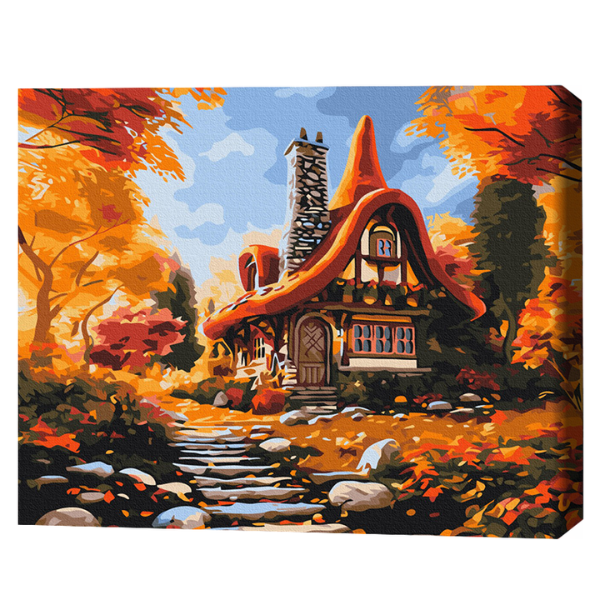 Cumpara  Picturi prin numere - Pictură pe numere 40х50 cm (fără cutie) – Cas..