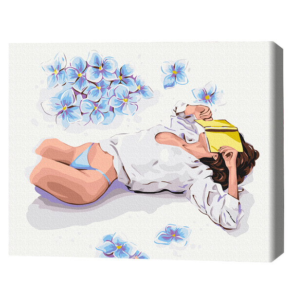 Cumpara  Picturi prin numere - Pictură pe numere 40*50 cm (în cutie) - Pauză..