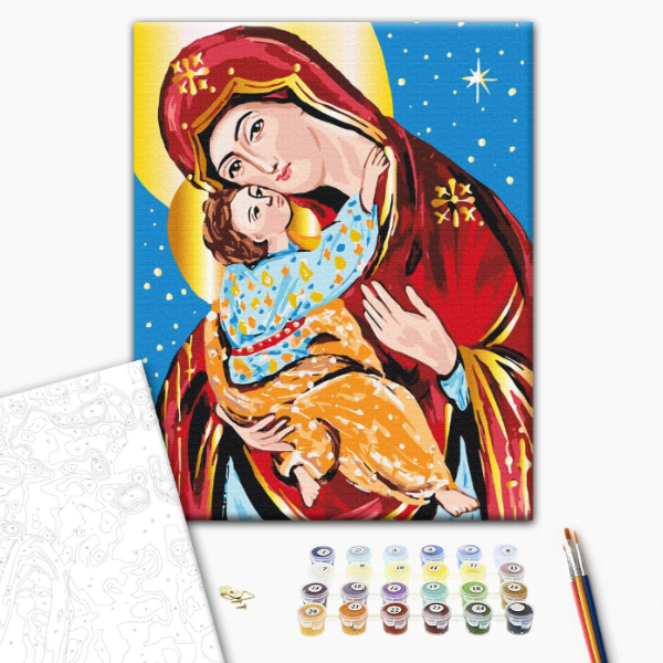 Картина по номерам 40*50 см (без упаковки) — Благословенная любовь