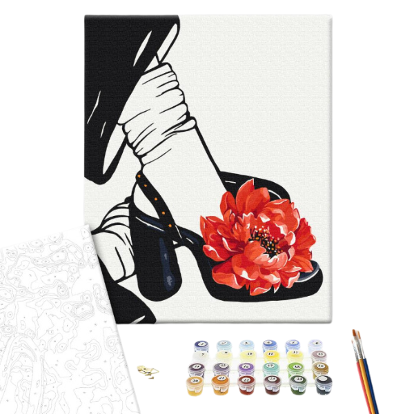 Pictură pe numere 40х50 cm (fără cutie) – Frumusețea în detalii