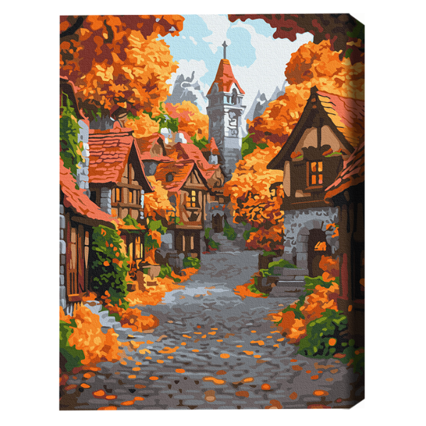 Cumpara  Creativitate/Logică - Pictură pe numere 40×50 (în cutie) – Orașul o..