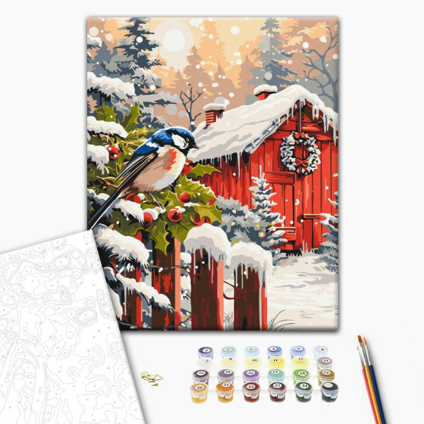 Pictură pe numere 40*50 cm (în cutie) – Decorațiunile naturii.