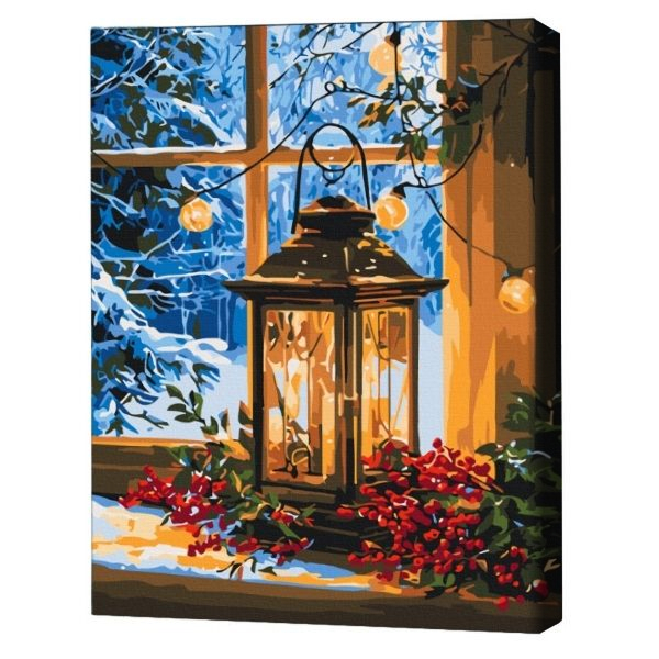 Pictură pe numere 40*50 cm (în cutie) – Lumina din fereastră.