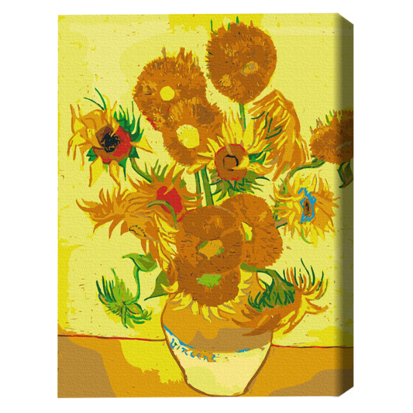 Cumpara  Creativitate/Logică - Pictură pe numere 40×50 (în cutie) – Floarea-..
