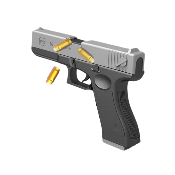 Jucărie  Desert Eagle cu țintă