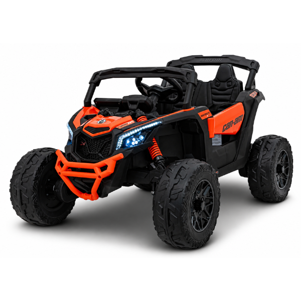 Машина Can-Am Maverick, Аккумулятор 12V10AH, 4 мотора 35W, EVA колеса, кожаные сидения