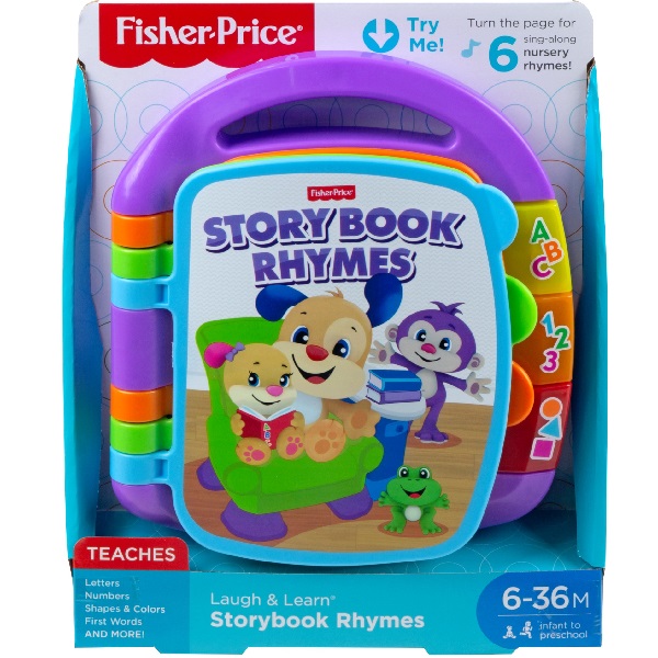 Cărțulia muzicală cu poezii Fisher-Price