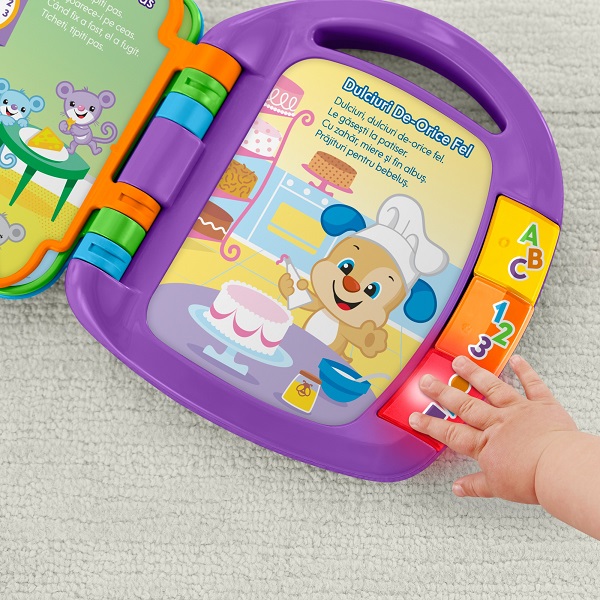 Cărțulia muzicală cu poezii Fisher-Price