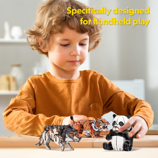 3D puzzle "Panda mare", 55 elemente