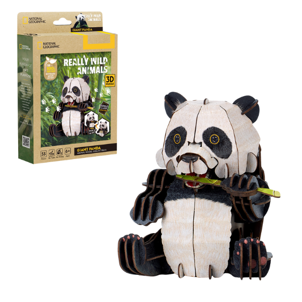 3D puzzle "Panda mare", 55 elemente
