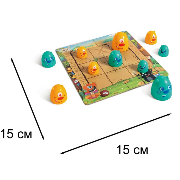 Настольная игра "Крестики-нолики 3 в 1"