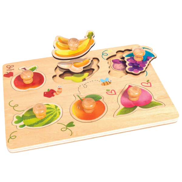 Puzzle din lemn "Fructe"