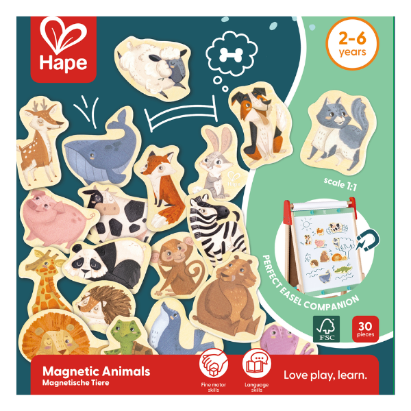 Set de figurine magnetice „Animale”