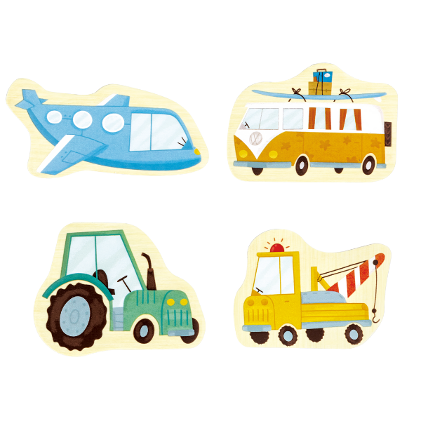 Set de figurine magnetice „Transport”