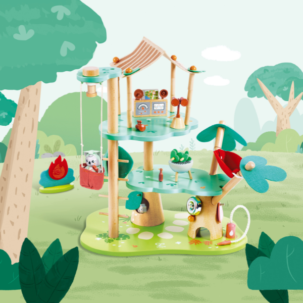 Set de joc ''Sediul Principal al Copacului Kiki"