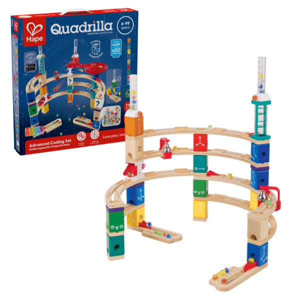 Set de construcție și labirint Quadrilla „Codificare”, 159 elem.