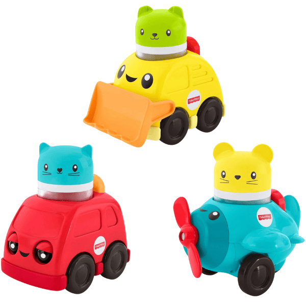 Fisher-Price Animalute in masini (as).