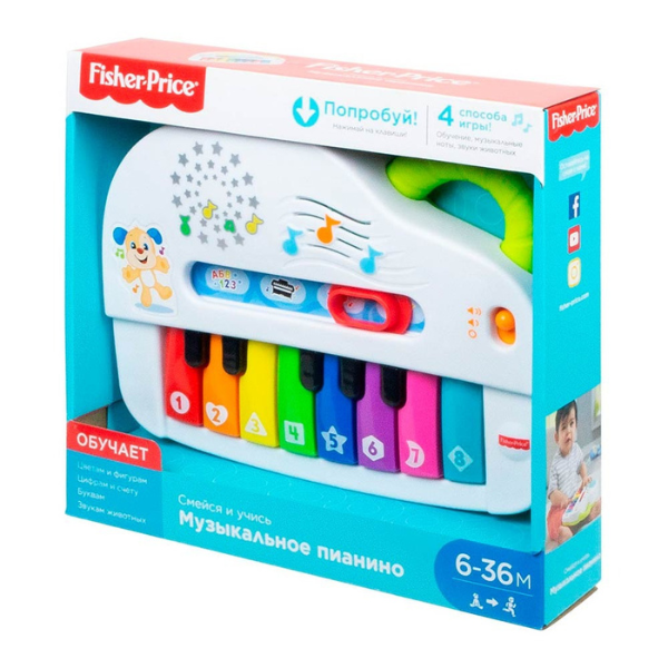 Fisher Price Pianul Catelului Inteligent (ru)