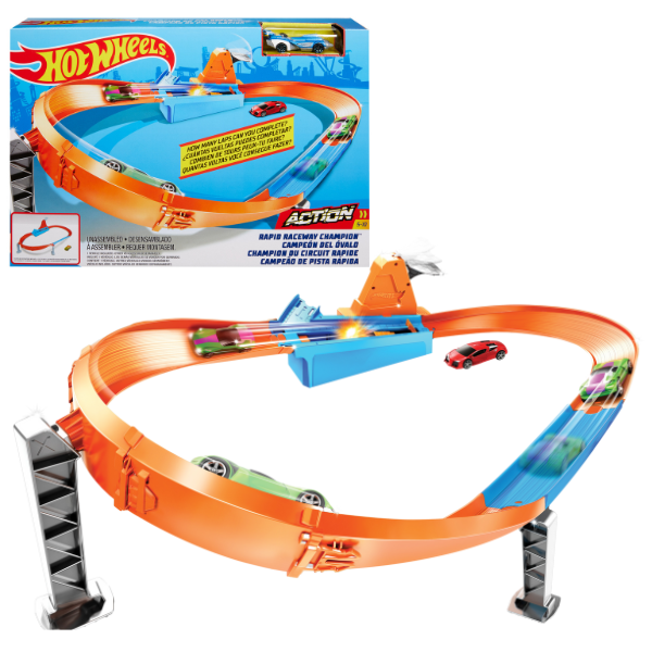 Hot Wheels Трек "Чемпион круга" серии "Соревнование за кубок