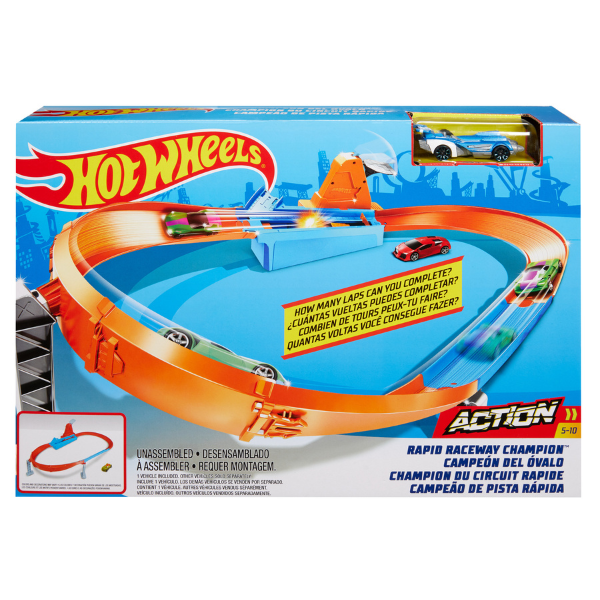Hot Wheels Трек "Чемпион круга" серии "Соревнование за кубок