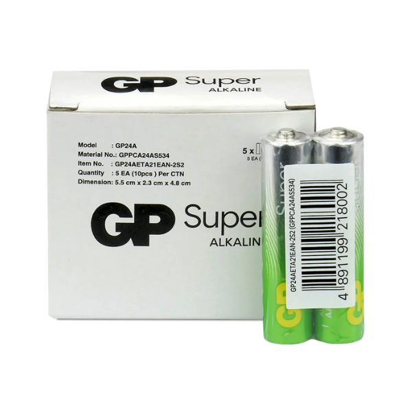 Baterie Super-Alcalină GP, tip AAA (LR03)