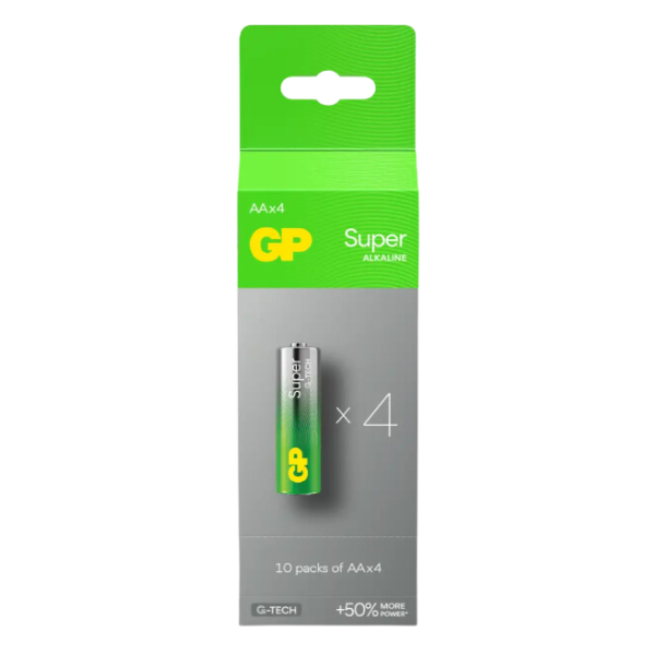 Baterie Super-Alcalină GP, tip AA (LR6)