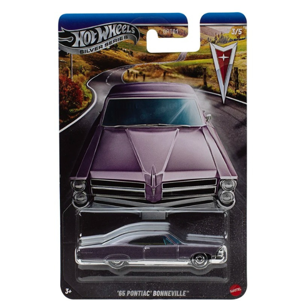 1:64 Hot Wheels Set de mașinuțe colecționabile – Pontiac 100 ani, (as.)