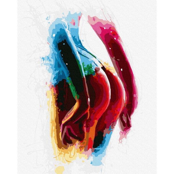 Pictură pe numere 40х50 cm (în cutie) - Artă picantă