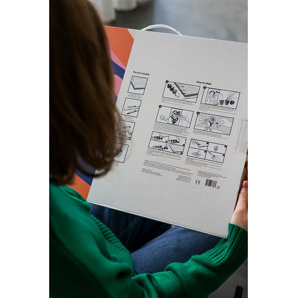 Pictură pe numere 40х50 cm (în cutie) - Artă picantă