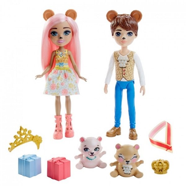 Enchantimals Набор "Королевская семья медведей"