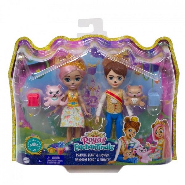 Enchantimals Набор "Королевская семья медведей"