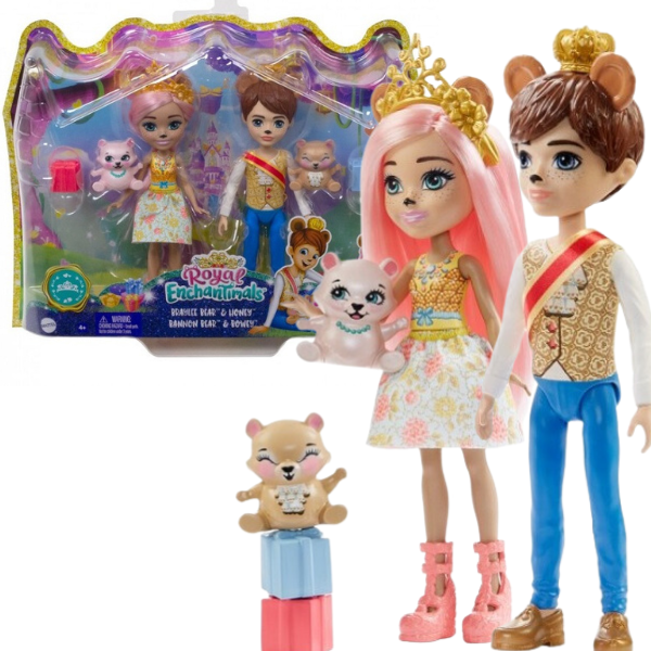 Enchantimals Набор "Королевская семья медведей"