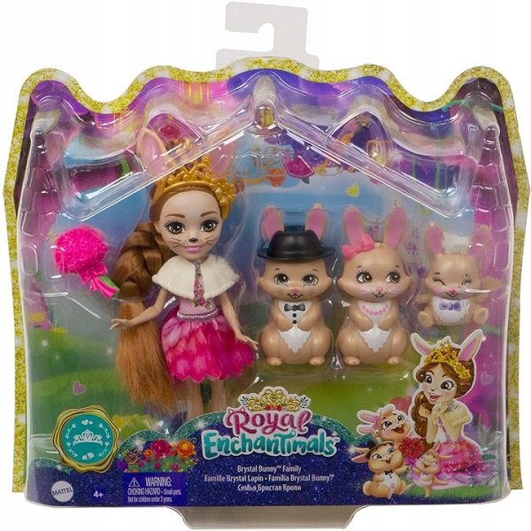 Enchantimals Набор "Семья кролика Бристал"