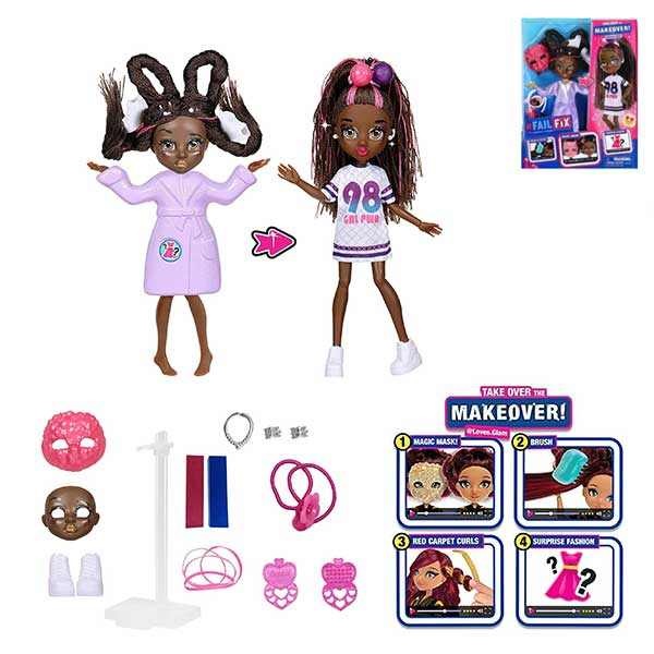 Papusa cu accesorii Makeover (23cm)