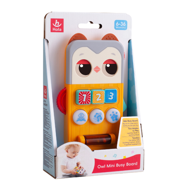 Busyboard "Bufniţă" cu sunet
