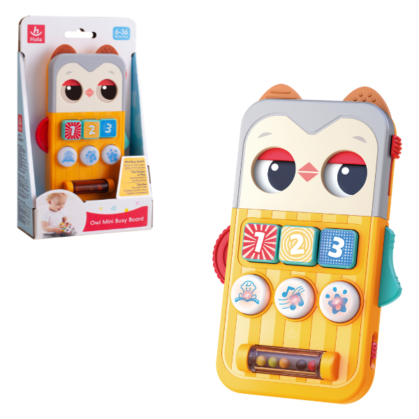 Busyboard "Bufniţă" cu sunet
