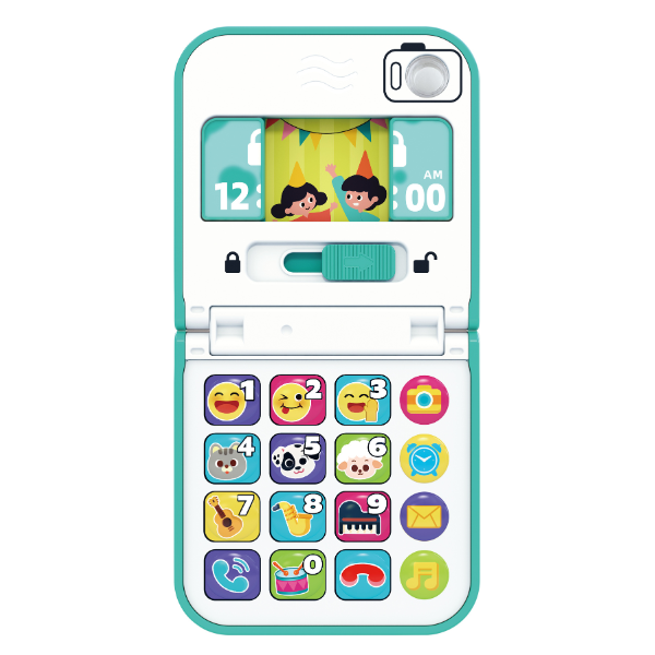 Игрушечный складной телефон