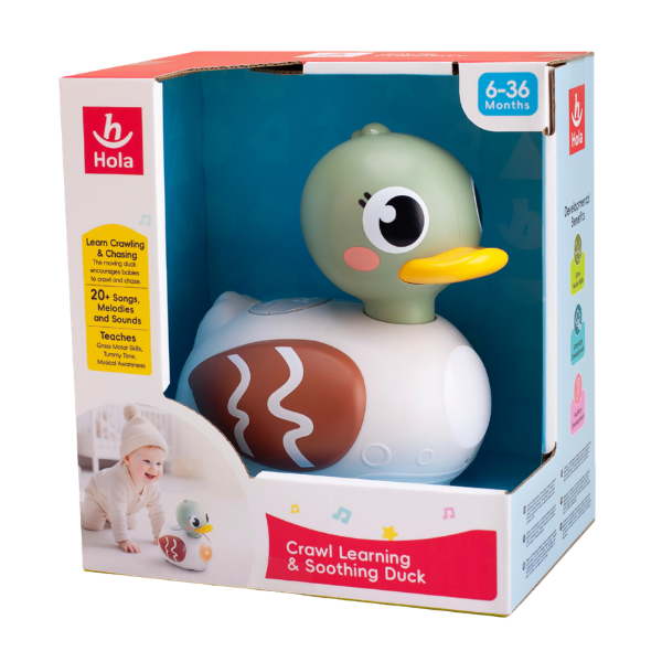 Интерактивная игрушка "Уточка" с музыкой и светом
