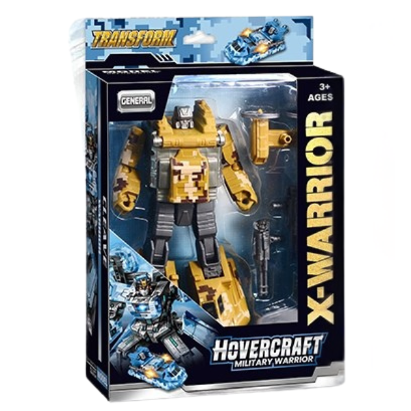 Робот трансформер X-Warrior "Ховеркрафт", (асс.)