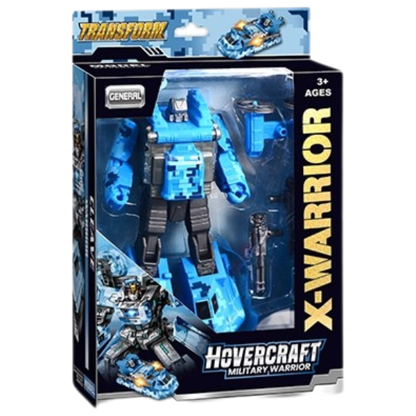 Робот трансформер X-Warrior "Ховеркрафт", (асс.)
