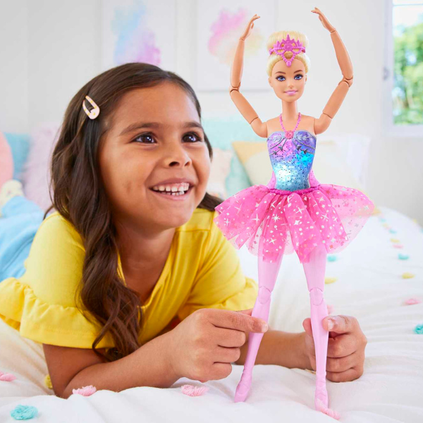 Păpușa Barbie „Balet cu Lumințe”