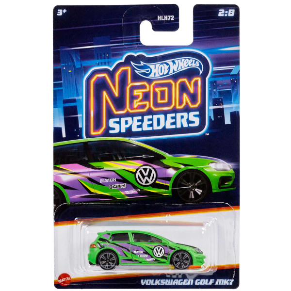 Hot Wheels Mașini neon de curse, în asortiment