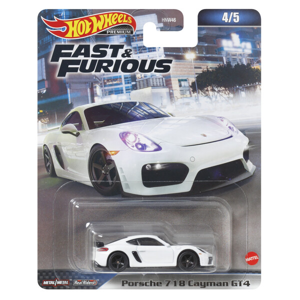 Hot Wheels Mașina din colecția Premium Fast & Furios 5 modele