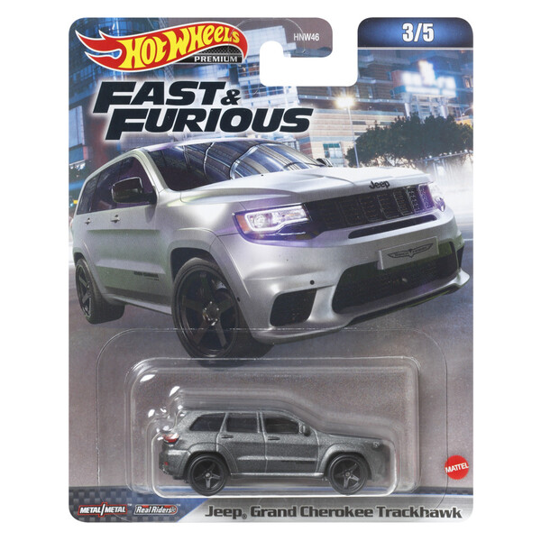 Hot Wheels Mașina din colecția Premium Fast & Furios 5 modele